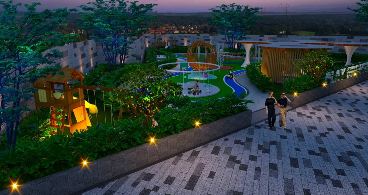 Kensington children playground render, Medan Sunggal