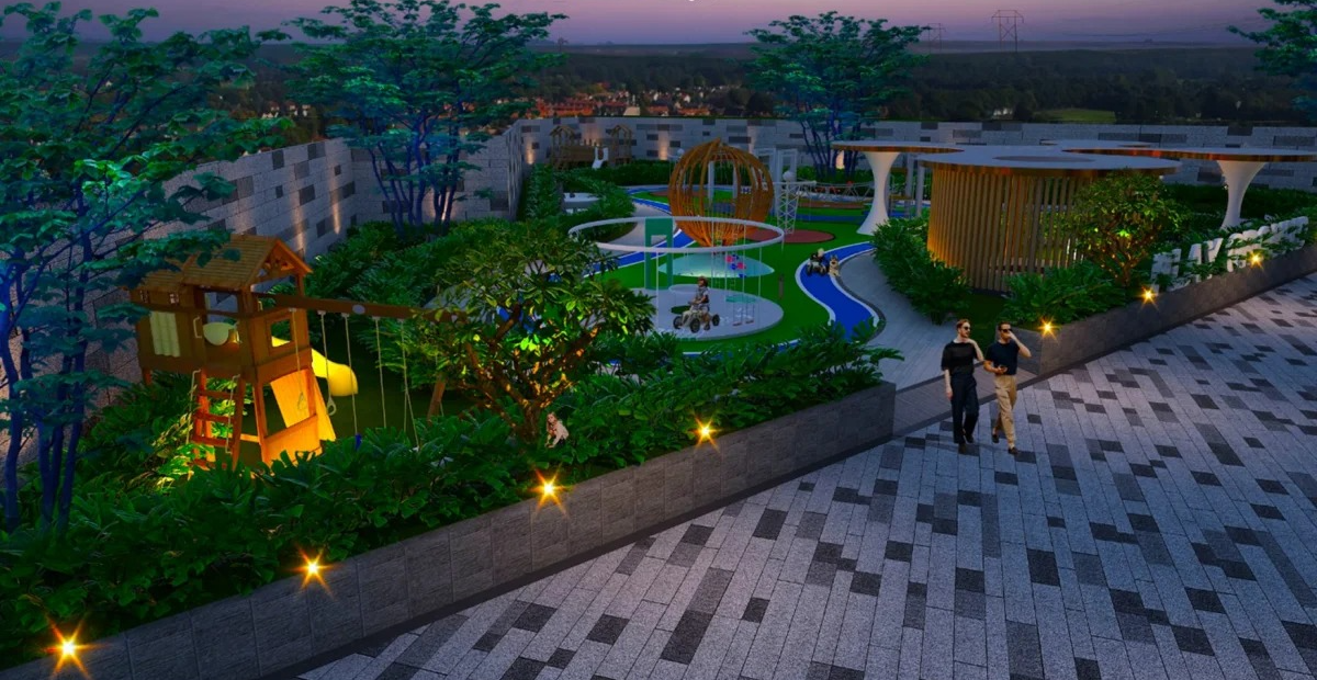 Kensington children playground render, Medan Sunggal