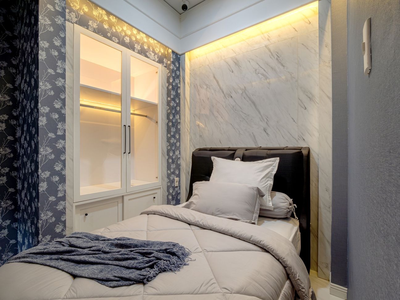 Samera Suite third bedroom interior, Medan Sunggal