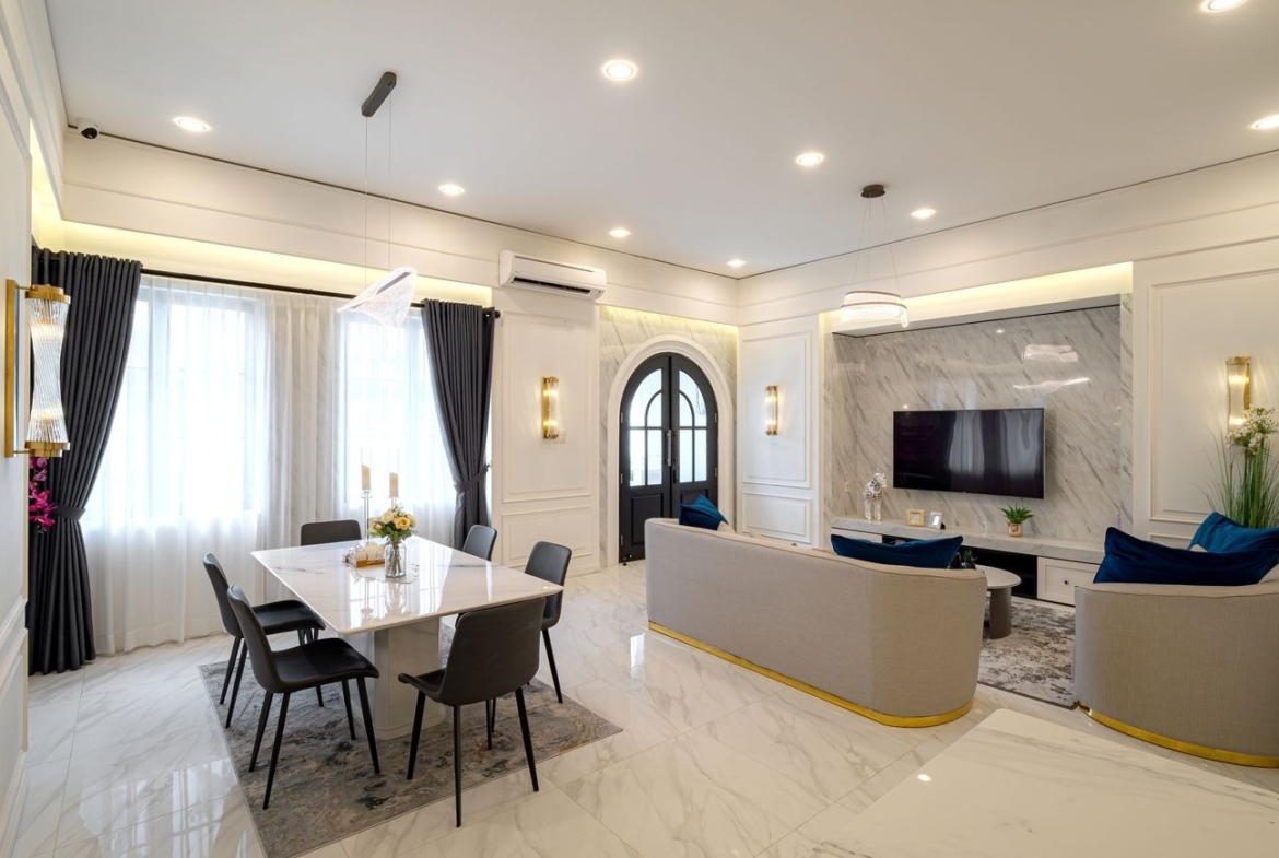 Samera Suite dining room interior, Medan Sunggal
