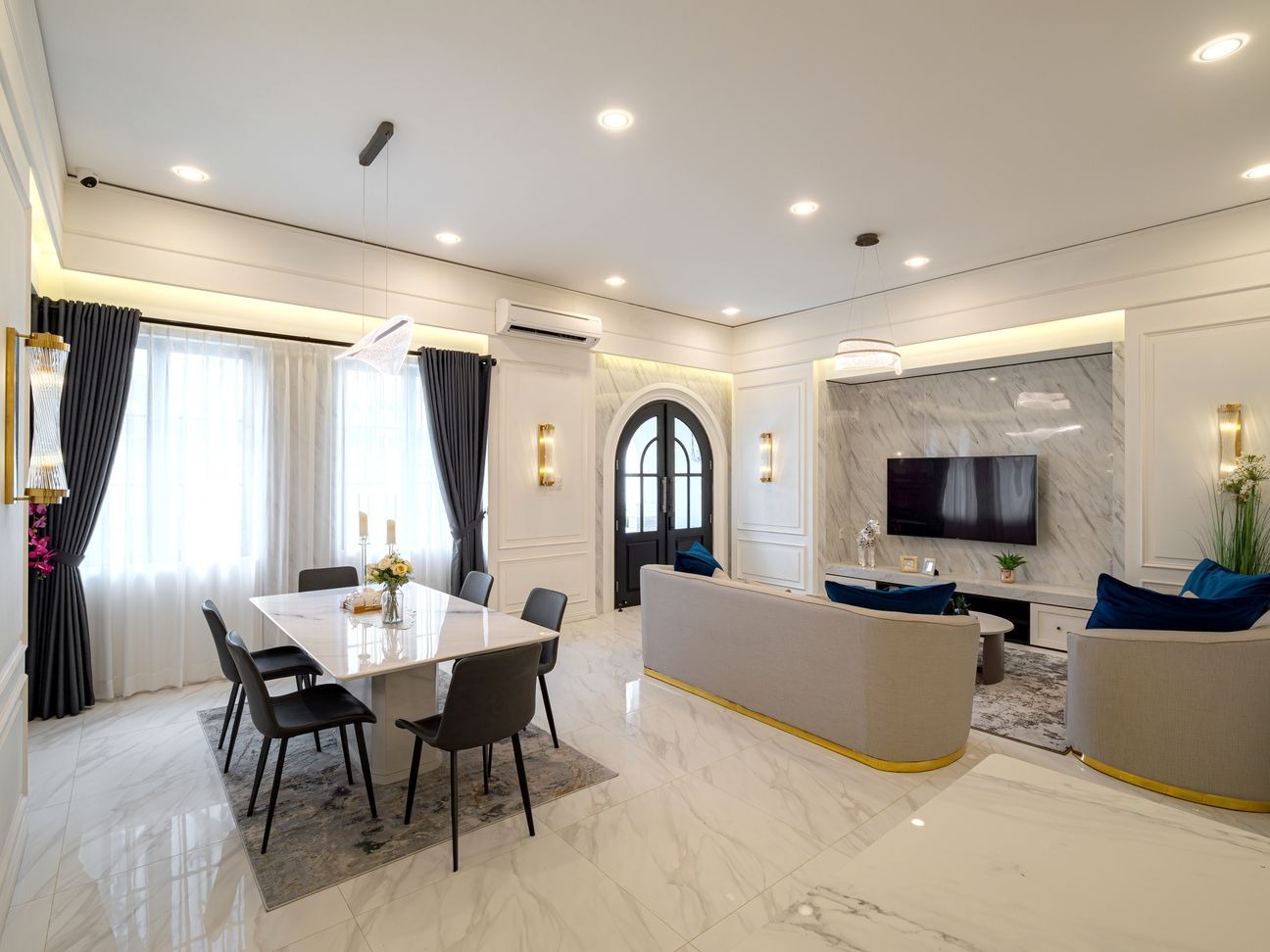 Samera Suite dining room interior, Medan Sunggal