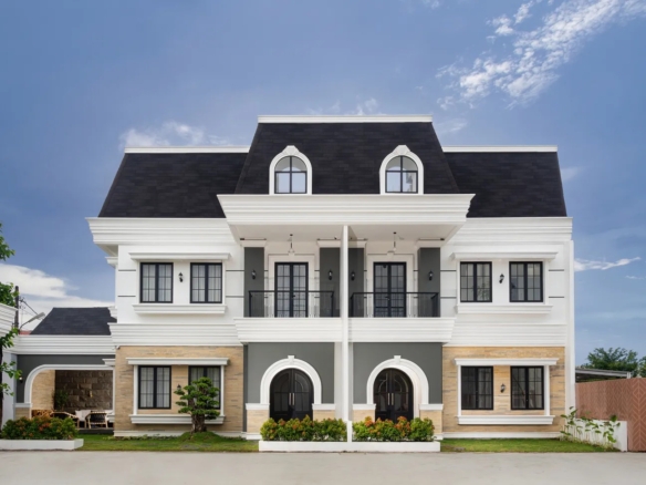 Samera Suite American classic-modern villa exterior, Medan Sunggal