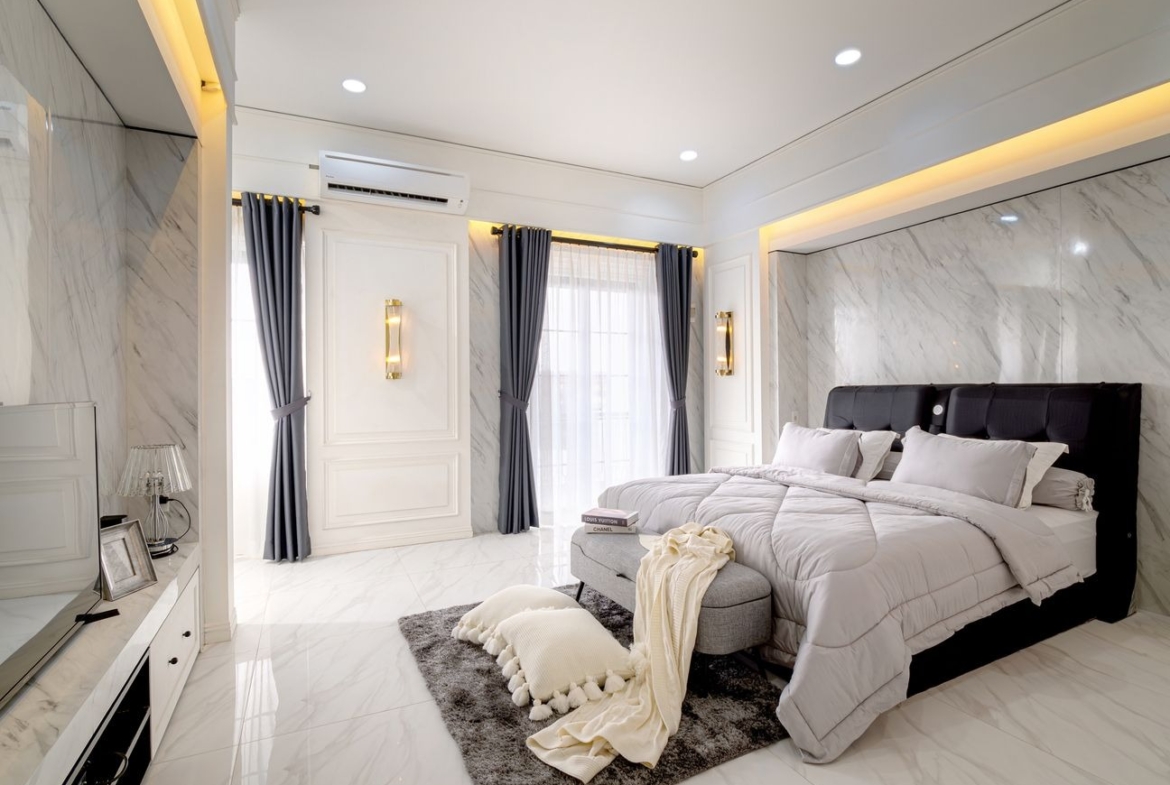 Samera Suite master bedroom view 2, Medan Sunggal