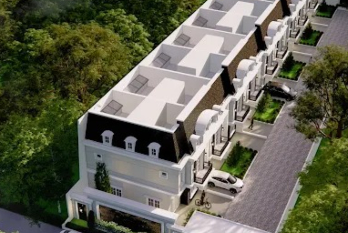 The Exclusive Residence aerial view, Medan Timur