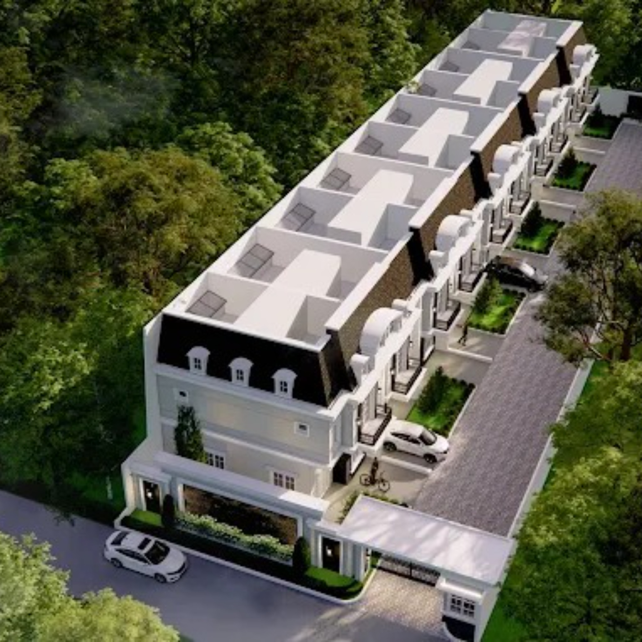 The Exclusive Residence Aerial View The Exclusive Residence aerial view, Medan Timur